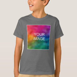 Ladda upp din fotomall Ungdomar Pojkar Online T Shirt