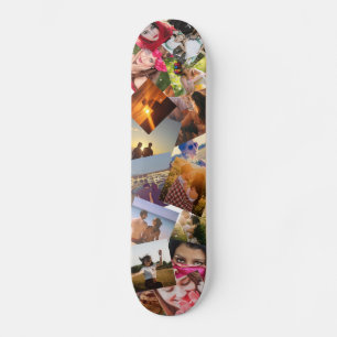 Ladda upp din fotoskateboard mini skateboard bräda 18,5 cm