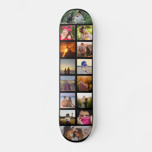 Ladda upp din fotoskateboard mini skateboard bräda 18,5 cm