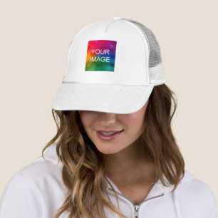 Ladda upp din Logotyp eller fotomodern enkel mall Keps
