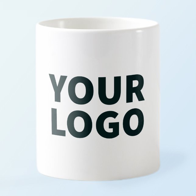 Ladda upp din logotyp  kaffemugg (Skapare uppladdad)