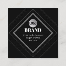 Ladda upp din logotyp och anpassningsbar textdesig