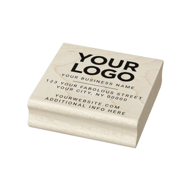 Ladda upp din logotyp-returadress stämpel (Stämpel)