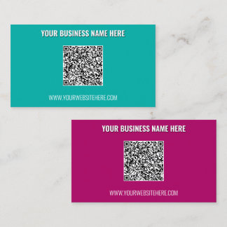 Ladda upp din QR-kod affärs-kort Lägg till namn we Visitkort