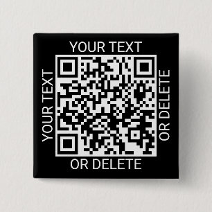 Ladda upp din QR-kod Modern webbplats eller skanna Knapp