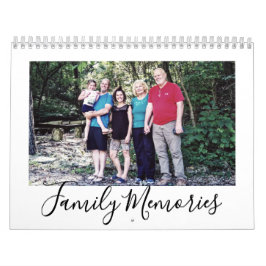 Ladda upp dina Bild-familjeminnen Anpassningsbar 2 Kalender