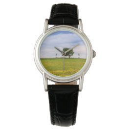 Ladda upp ditt foto, din natur, din dam-klocka armbandsur