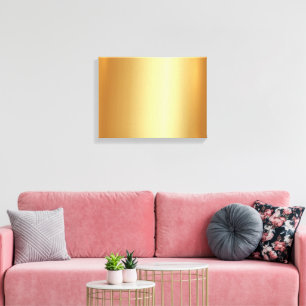 Ladda upp ditt foto på glamourös guld bakgrund canvastryck