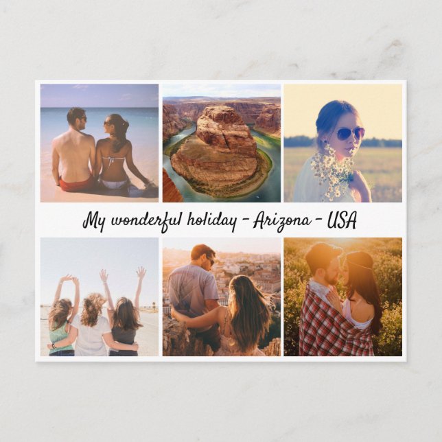 Ladda upp ditt fotovykort vykort (Framsida)