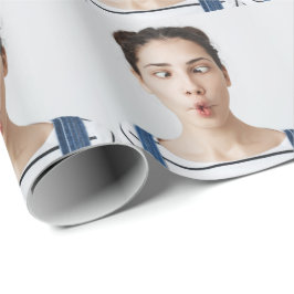 Ladda upp ditt roliga ansiktsfoto selfie presentpapper