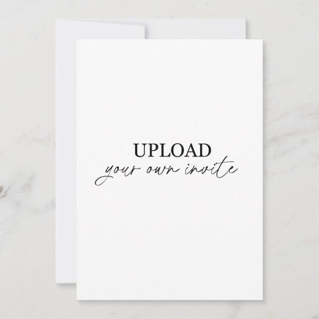 Ladda upp egna inbjudningar (Framsida)