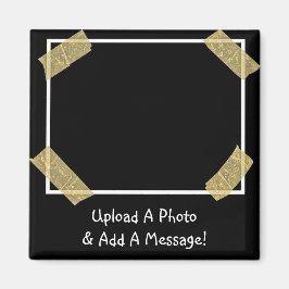 Ladda upp ett foto och lägg till ett personligt An Magnet