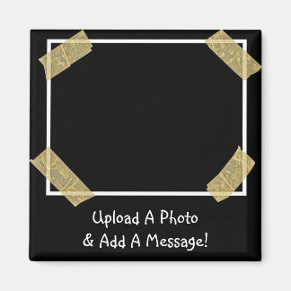 Ladda upp ett foto och lägg till ett personligt An Magnet