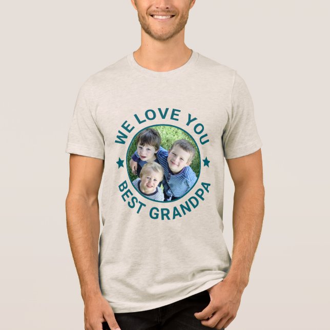 Ladda upp foto - bästa Tri-Blend-skjorta för morfa T Shirt (Framsida)