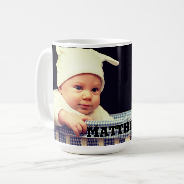 Ladda upp foto från Baby/barn Kaffemugg (Framsida vänster)