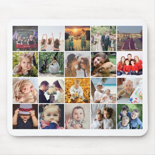 Ladda upp foto-musknapp musmatta (Framsidan)