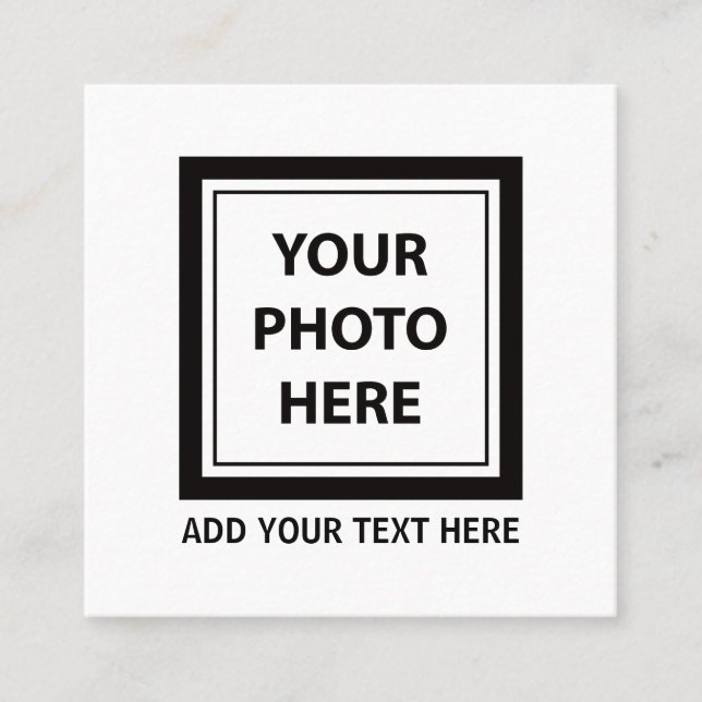 Ladda upp foto och lägg till Bild-text - Anpassa (Framsida)