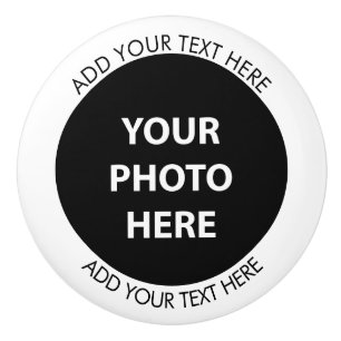 Ladda upp foto och lägg till Bild-text - Anpassa Knopp