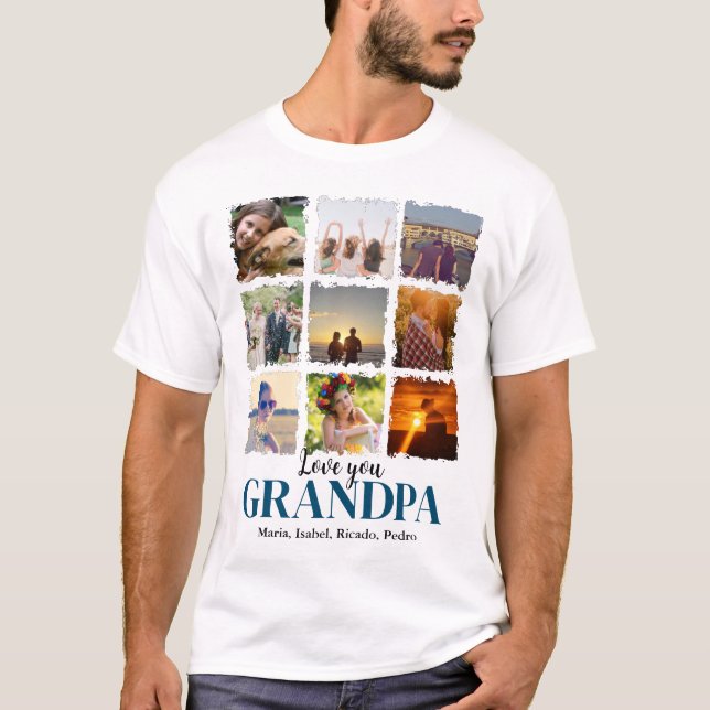 Ladda upp foto och namn t shirt (Framsida)