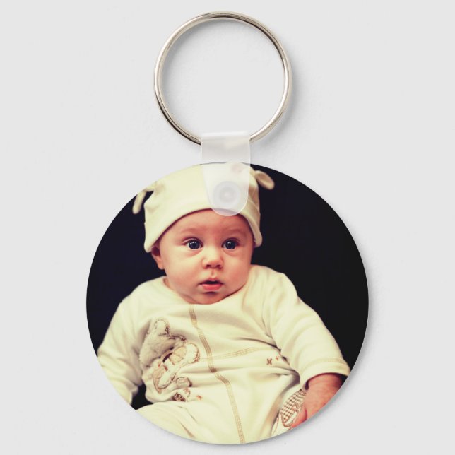 Ladda upp fotot för Baby Nyckelring (Framsida)