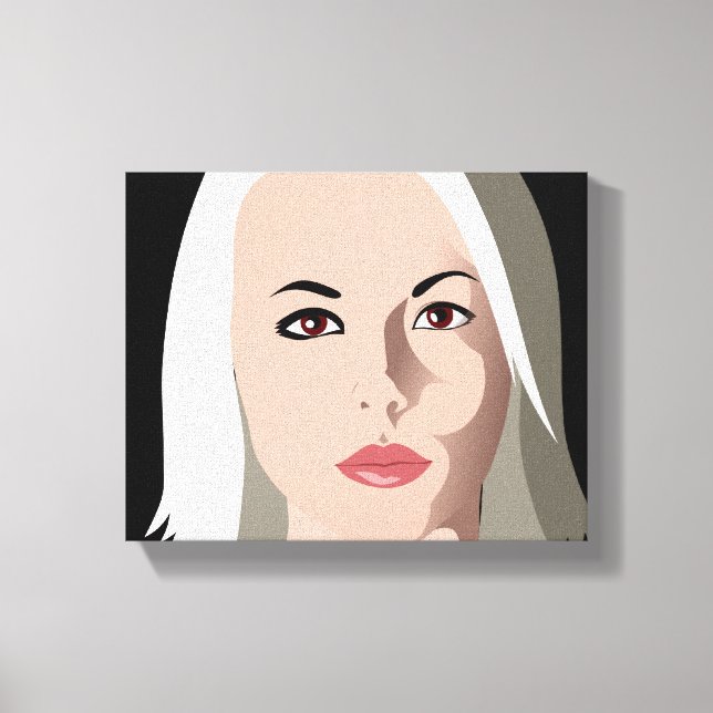 Ladda upp fotot här canvastryck (Framsida)