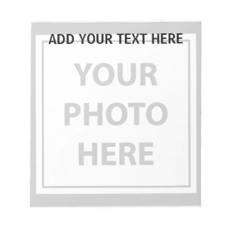 Ladda upp genomskinliga foton och lägg till text - anteckningsblock