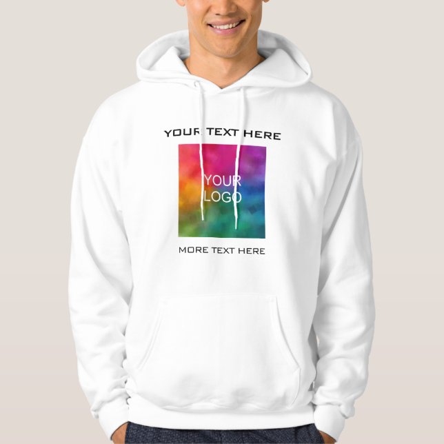Ladda upp Logotyp här Manar Skapa din egen Hoodie (Framsida)