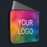 Ladda upp Logotypen Lägg till text här mall Laptop Fodral<br><div class="desc">Ladda upp Logotypen för ditt företag här Lägg till textmall Modern Elegant Neoprene 15-tums Laptop sleeve.</div>