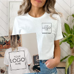 Ladda upp Logotypens företagspaket för medarbetare T Shirt<br><div class="desc">Att presentera "Employee Namn Upload Your Logotyp Company Pocket T-Shirt" - det perfekta valet för företag tittar att skapa en unik och märkesskyddad klädlinje. Den här anpassningsbarna har flera alternativ för att visa företagets logotyp och medarbetarens namn och se till att ditt team ser professionell och enat ut. Utskrifterna på...</div>