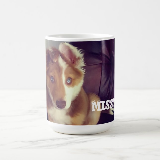 Ladda upp Pets foto Kaffemugg (Center)