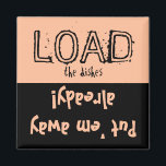 Ladda ur FUNNY! Dishwasher Magnet<br><div class="desc">Ett lustigt meddelande att lägga på diskmaskinen för att få veta om diskarna är smutsiga eller rena. Roligtens typografi. En underbar gåva till förhalaren i ditt liv! Med trendiget 2024 färg under året "Peach Fuzz" #FFBE98.</div>