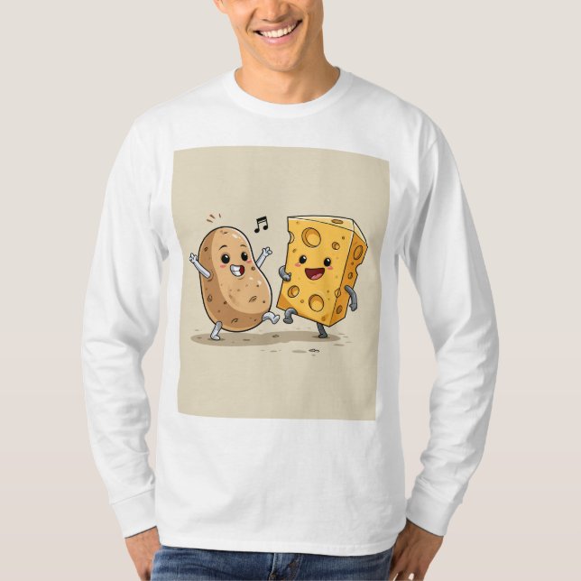 Laddad potatis t shirt (Framsida)