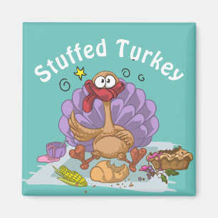 Laddad Turkiet-Tecknad Magnet