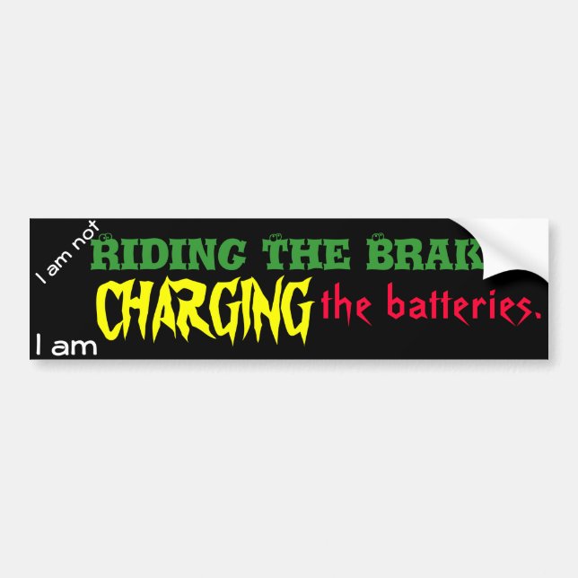 Laddar batterierna bildekal (Framsidan)