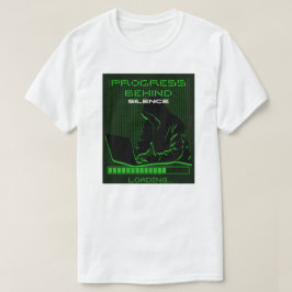 Laddar Hacker Bärbar Dator Grafisk T-Shirt