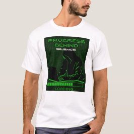 Laddar Hacker Bärbar Dator Grafisk T-Shirt