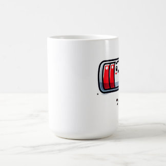 Laddar mina batterier magisk mugg