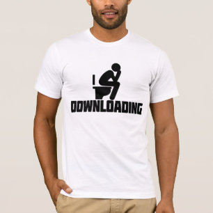 Laddar ner - Rolig Toalett Bajsar T Shirt