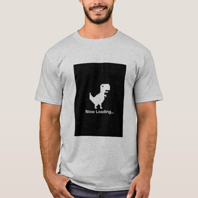 Laddar nu t shirt (Framsida)