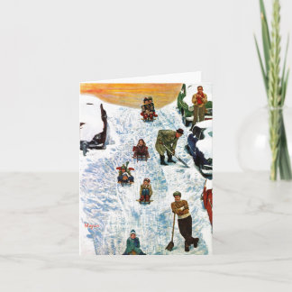 Laddar och Gräver ut Helgkort