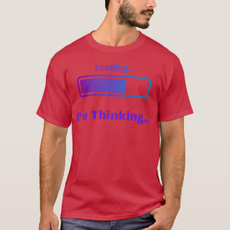 Laddar roliga citat retro t shirt