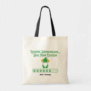 Laddar Shenanigans Hundmamma Gnome St Patrick's Da Tygkasse