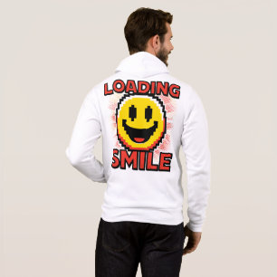 Laddar Smile – Retro Pixel Art 8-Bit Glad Anka Ans T Shirt