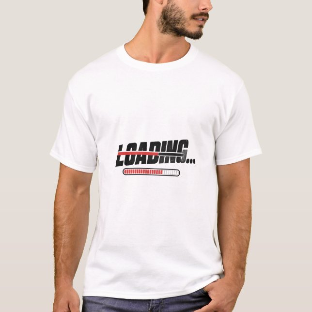Laddar... T Shirt (Framsida)