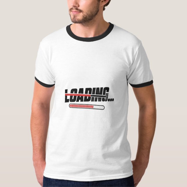 Laddar... T Shirt (Framsida)