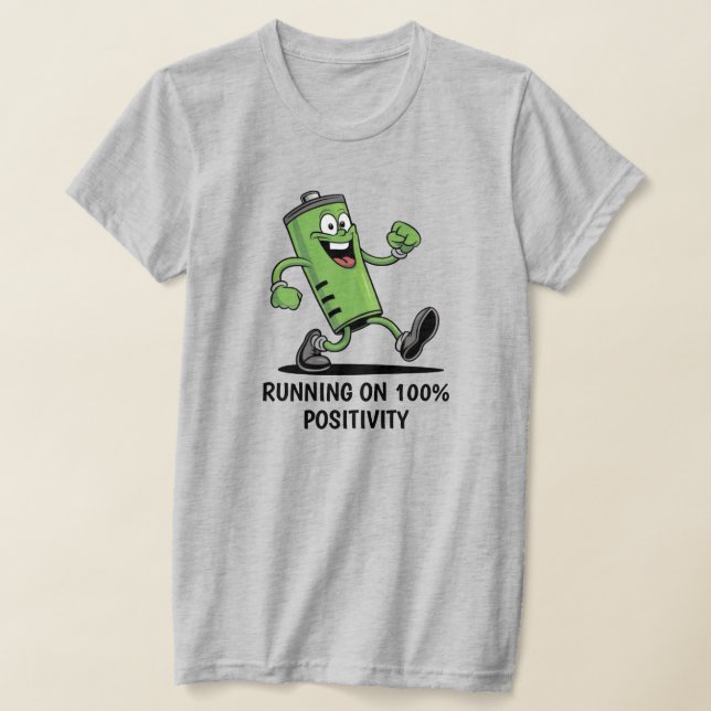 Laddat batteri t shirt (Laydown)