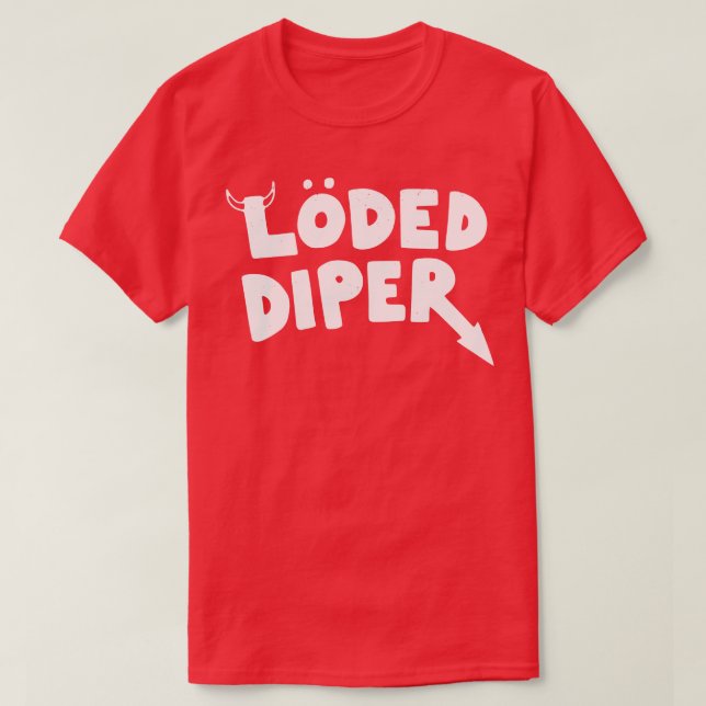 Laddat papper t shirt (Design framsida)