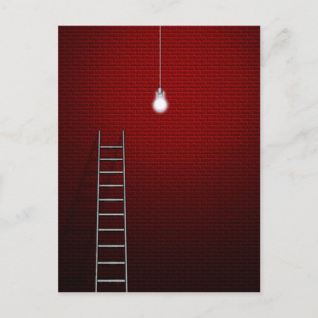 Ladder till Light Vykort (Framsida)