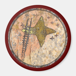 Ladder till Stars Talking Canyons, New mexico Mors Magnet