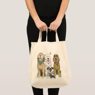 Laddie Tote Bag Tygkasse